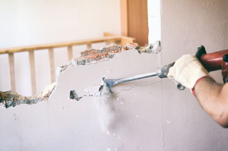 Block Wall Demolition in Bergen County, NJ